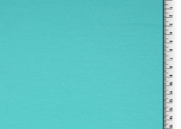 Preview: 2,00 m Sommersweat / French Terry Uni Türkis